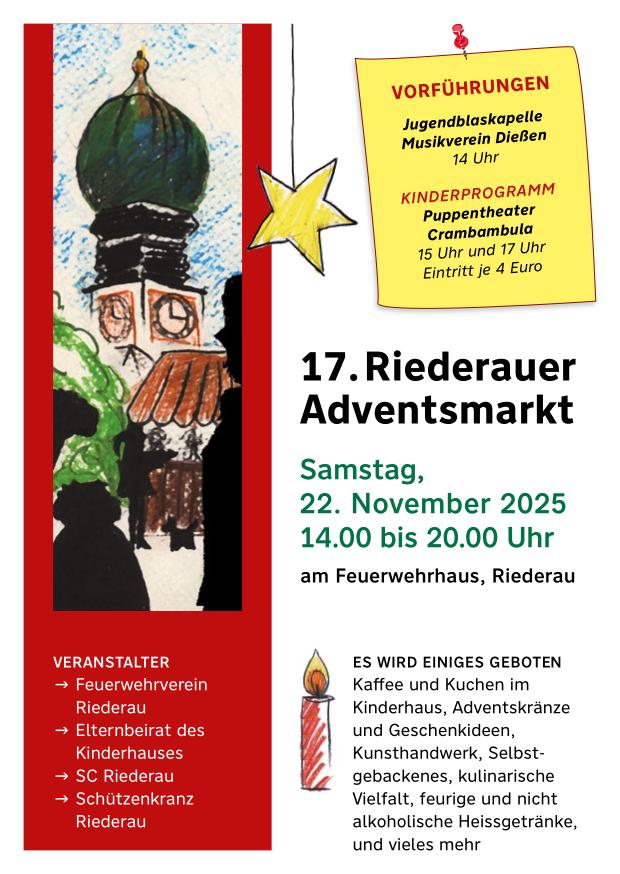 16. Riederauer Adventsmarkt